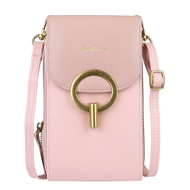 Nova Bolsa para Celular Feminina Estilo Coreano com Zíper, perfeita para carregar seu telefone com praticidade, segurança e um toque de moda. — foto 2