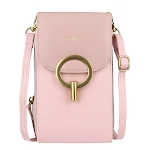 Nova Bolsa para Celular Feminina Estilo Coreano com Zíper, perfeita para carregar seu telefone com praticidade, segurança e um toque de moda. — foto 2
