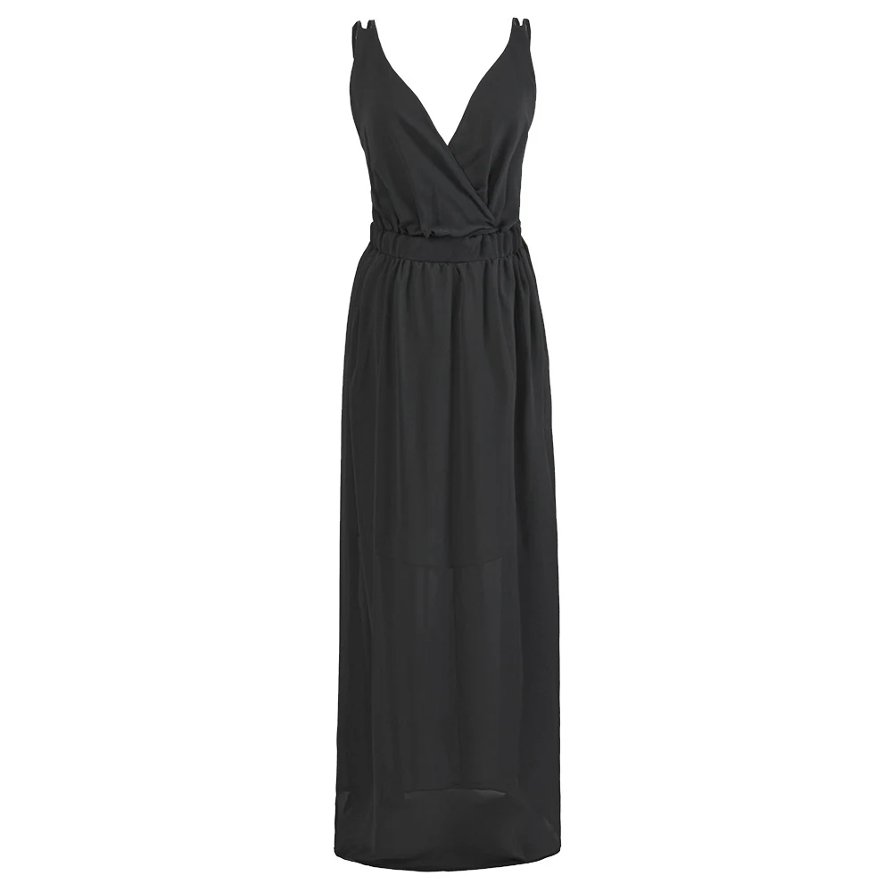 Title 11, Womens Casual Solid Color Strap Backless Dress...