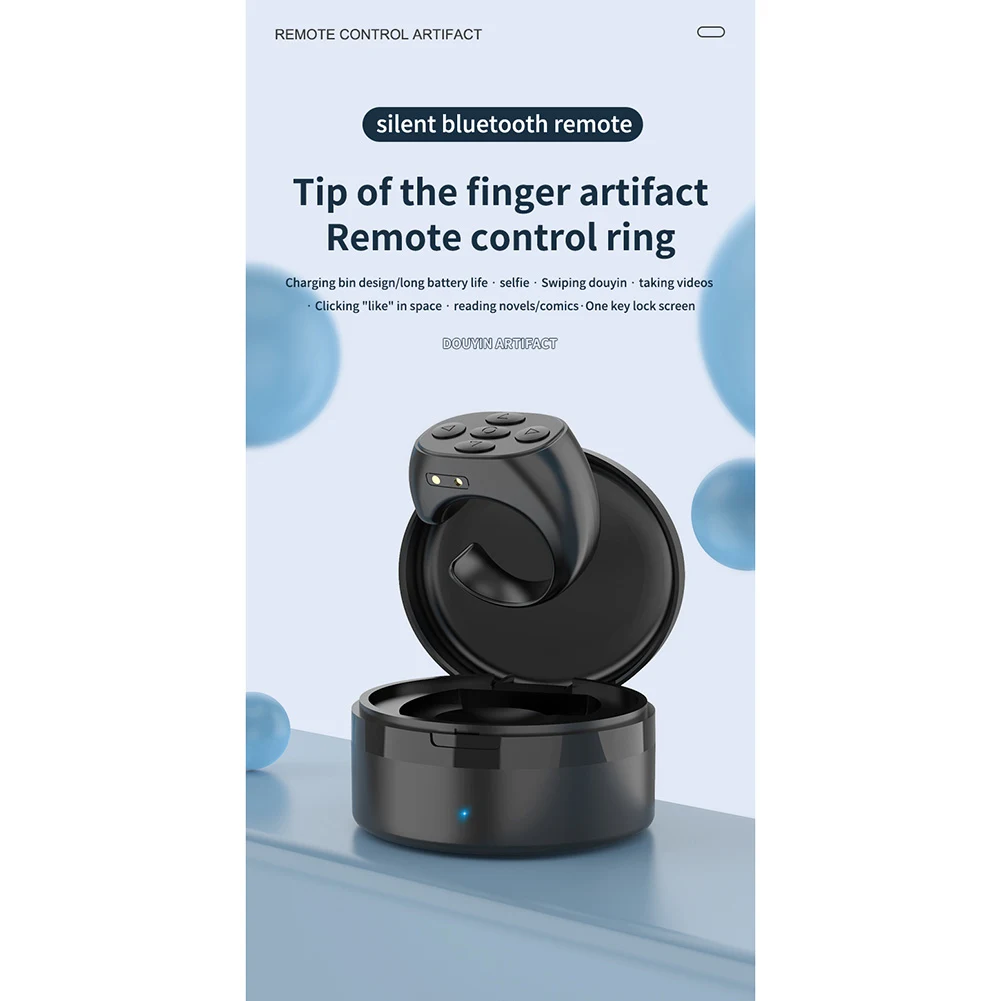 Title 7, Mobile Phone Bluetooth Remote Control with Char...
