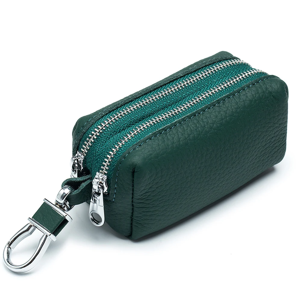 Large Capacity Key Case Double-layer Soft Men's Multifunctional Coin Purse. Keep your keys, coins, and small essentials — photo 3