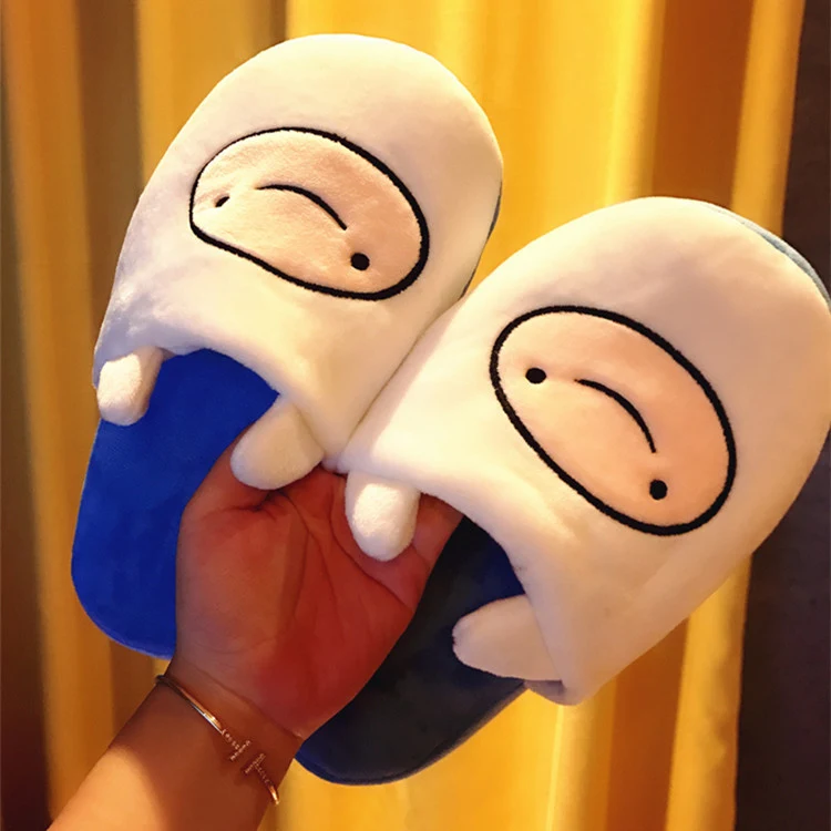 Title 2, Autumn and Winter Cute Cartoon Slippers, Plush ...