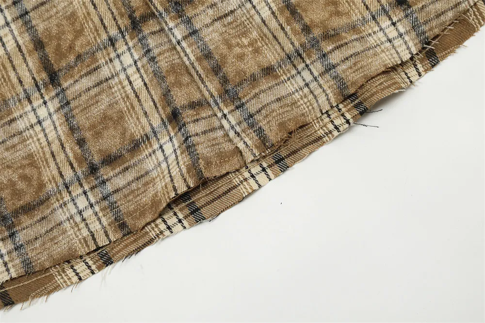 Title 10, Camisa casual solta Old Fried Flower Burr