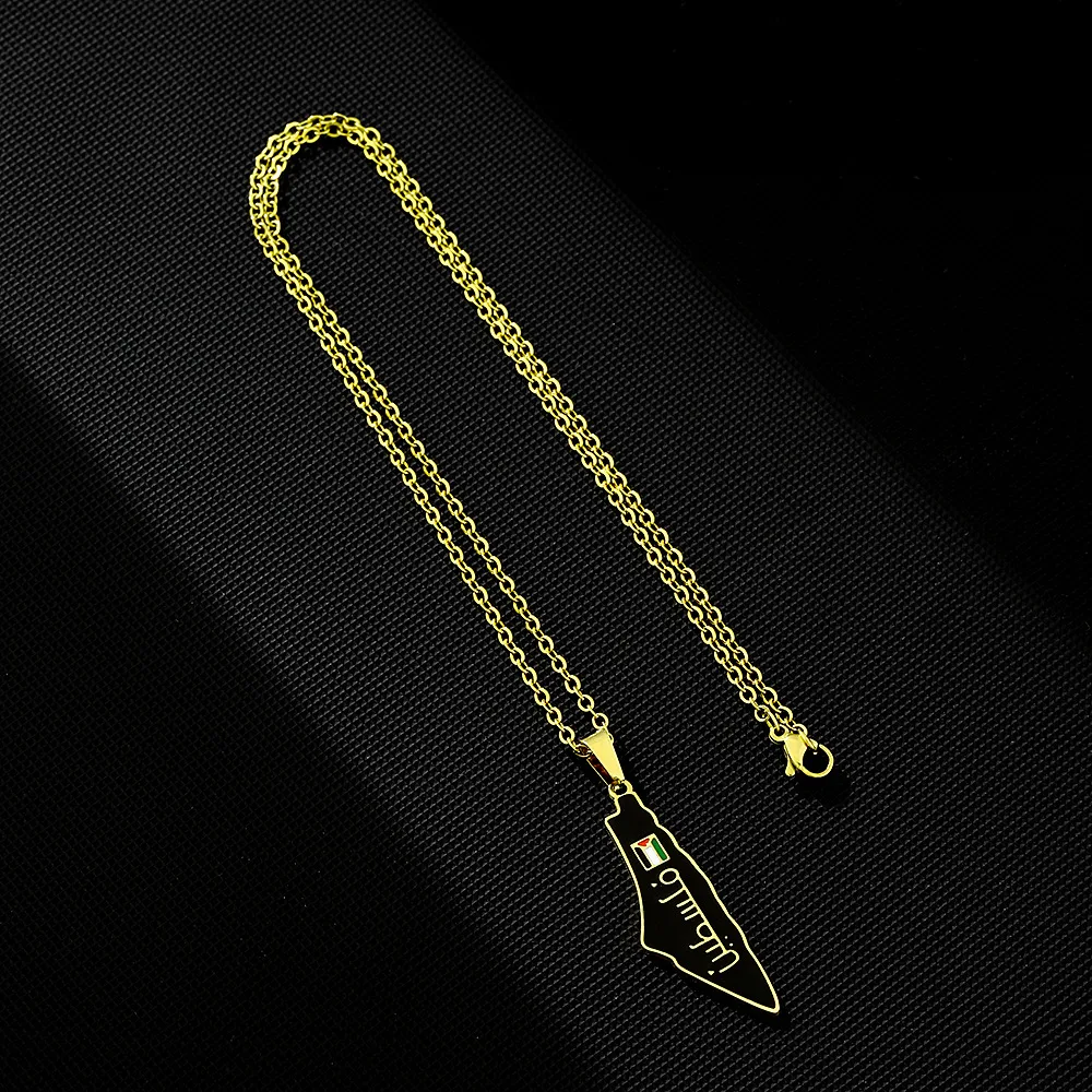 Retro Titanium Stalen Hanger Ketting Mannen en Vrouwen Paar Yiwu Accessoires Nieuw, een stijlvol en duurzaam sieraad voor koppels. — foto 11