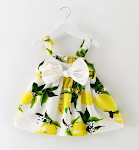 Vestido de chiffon para bebê menina com saia de alças vermelhas, ideal para festas e ocasiões especiais, leve e charmoso. — foto 2