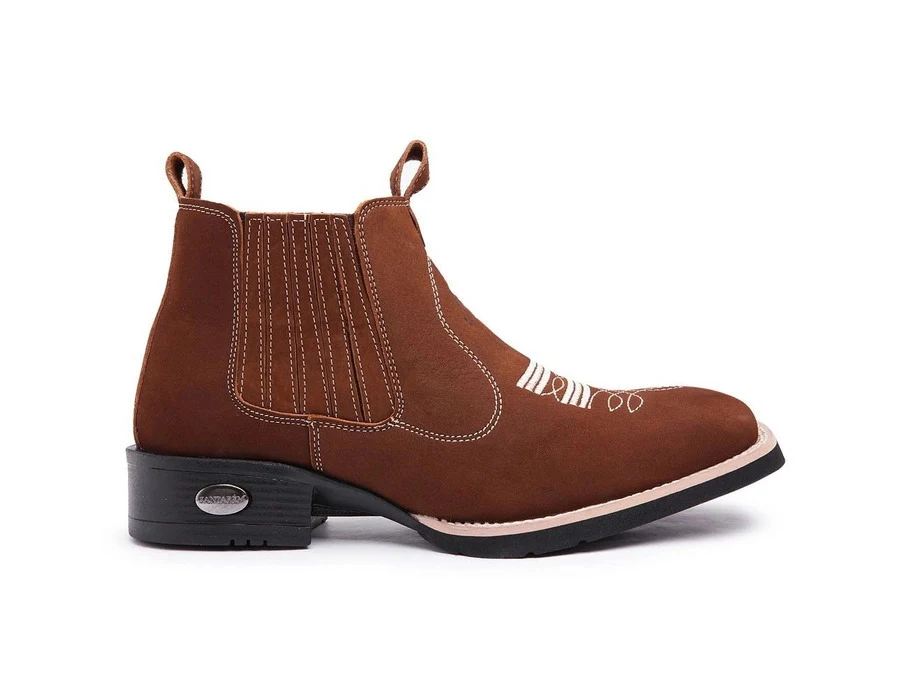 Title 2, Vintage Suede Flat Heel Round Toe Martin Boots ...