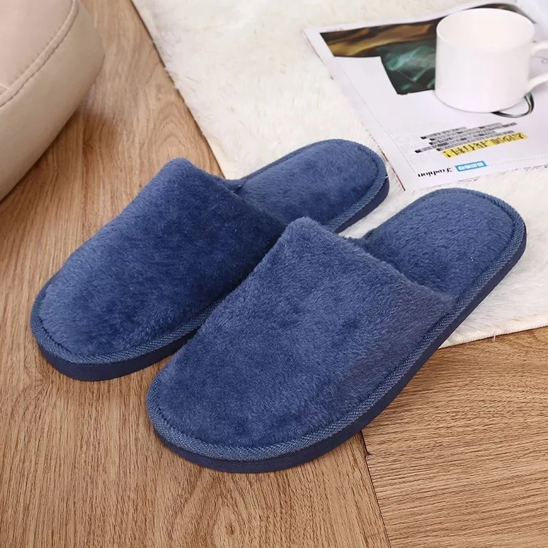 Title 3, Winter cotton slippers for men and women, warm ...