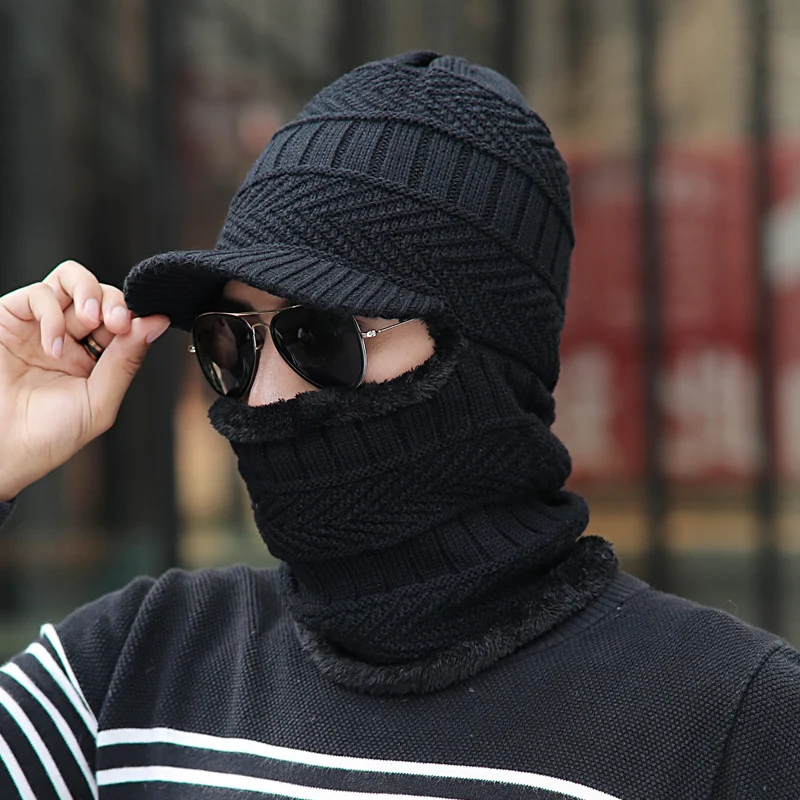 Title 2, Gorro Integrado Anticatarro Masculino Outono In...