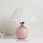 Pink and white