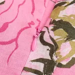 Women's printed hollow-out midriff dress for a stylish and breathable summer look. Perfect for a casual outing or a spec — photo 8