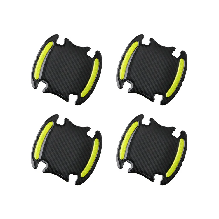 Car Door Handle Reflective Warning Sticker Enhance Safety Visibility Easy Installation Scratch Protection Durable Weathe — photo 11