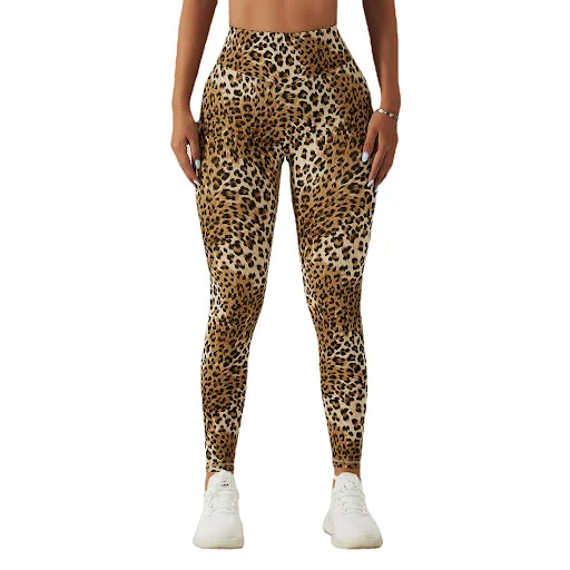 Title 5, Leggings de yoga femininas de cintura alta Conf...