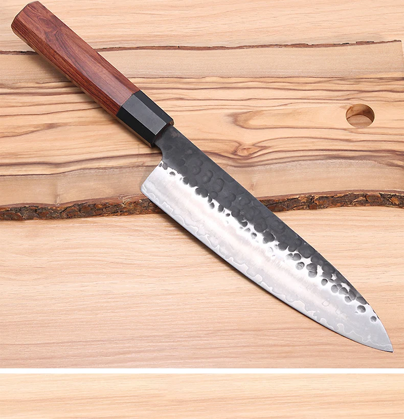 Title 2, Ebony handle fish fillet kitchen knife, sharp a...