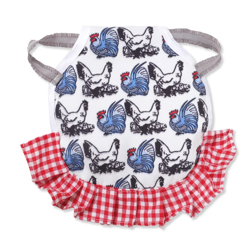 Double Chicken Saddle Apron Feather and Back Protector. Prevents Feather Pecking. Protects your hens and keeps them heal — photo 4