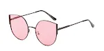 Black Frame Pink Lens