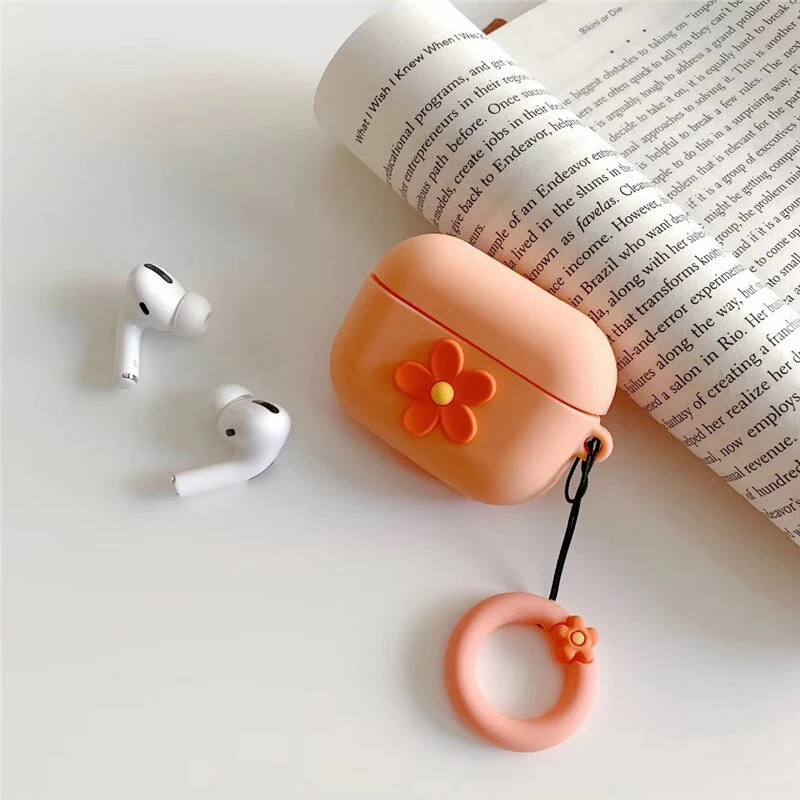 Title 13, Flower Silicone Fall-proof Earphone Cover