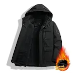 Men's Cotton Padded Coat Thickened Jacket Provides Superior Warmth and Comfort Ideal for Winter Weather Protection — photo 7