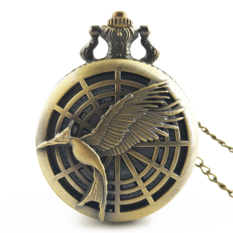 Title 18, Antique Large Bird Arrow Vintage Pocket Watch. ...