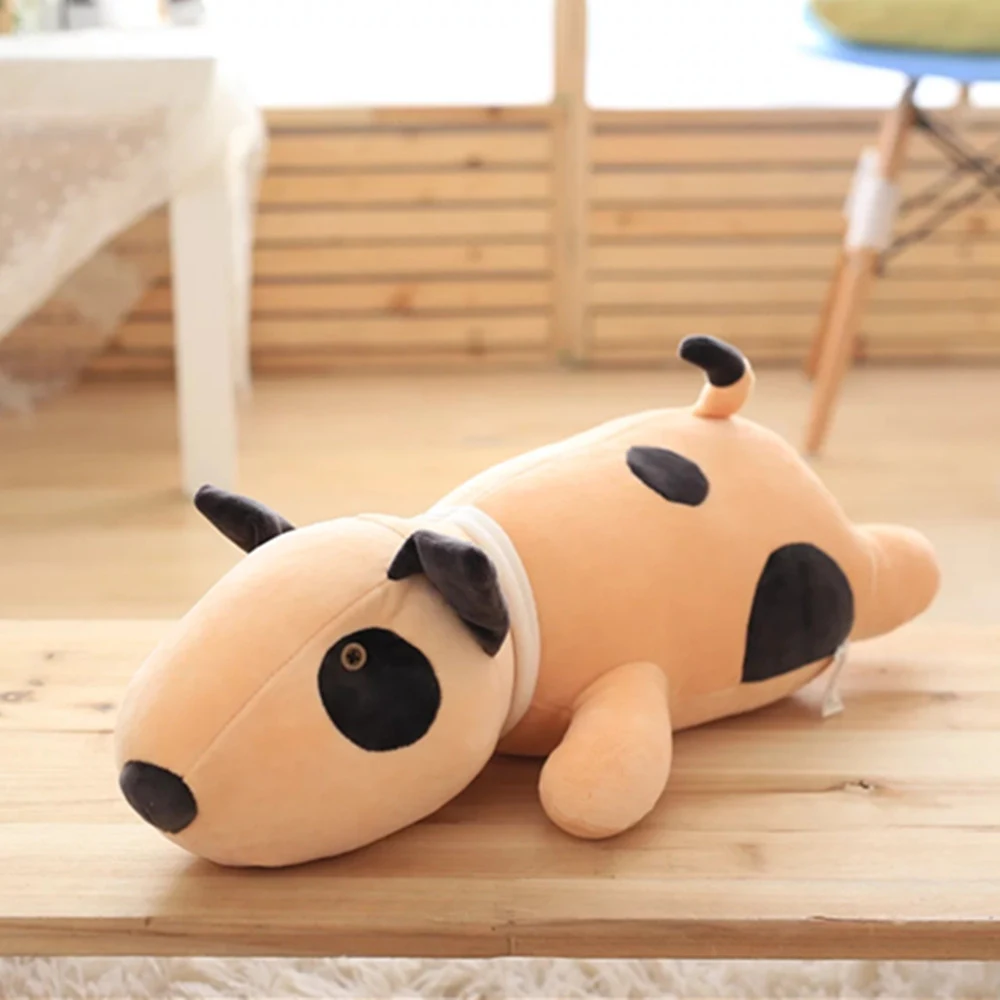 Title 1, Adorable Bulldog dog pillow, soft and comfortab...
