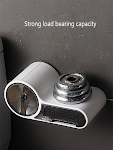 Home toilet bathroom roll holder. Provides convenient access and tidy storage for your toilet paper. Simple installation — photo 2