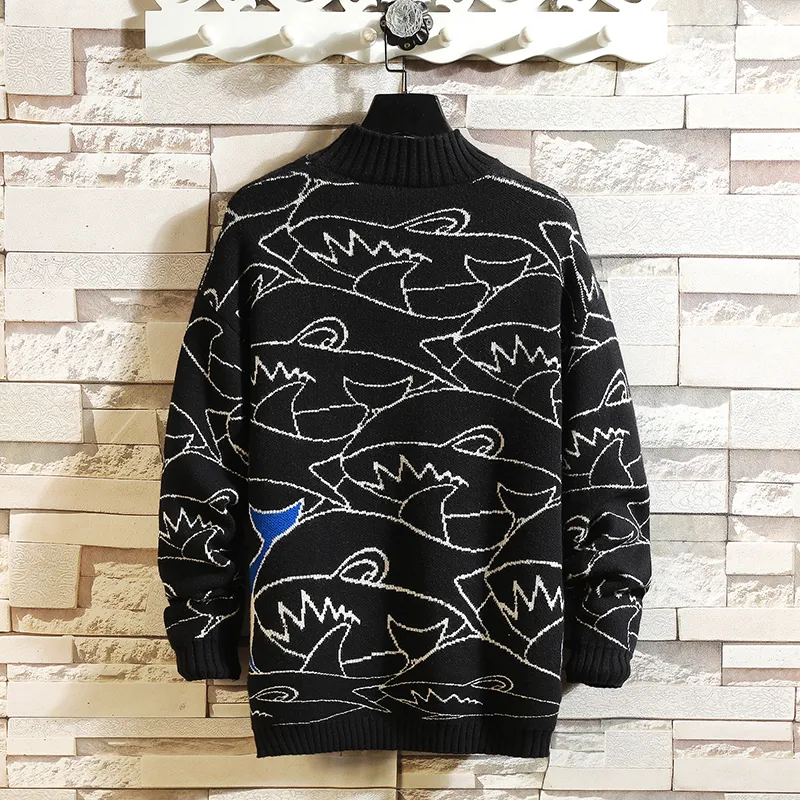 Half turtleneck sweater sweater — photo 2