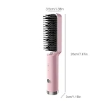 Hair Straightener Brush Fast Heated Straightener Brush Hair Brush Electric Hot Air Comb Hair Straightener Comb EU — photo 6