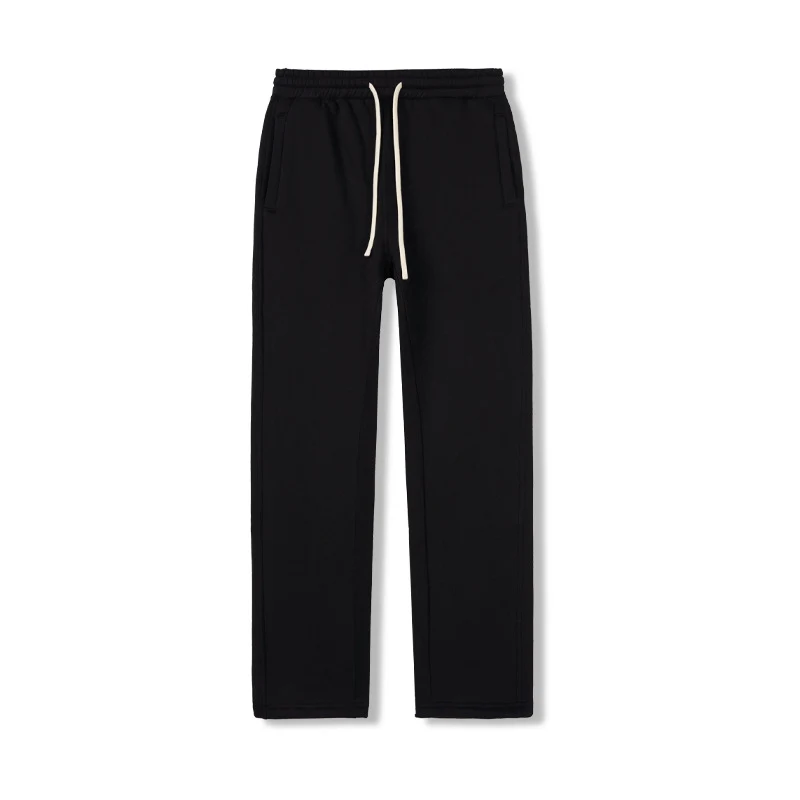 Title 3, Mens Drawstring Leisure Straight Wide-leg Pant...