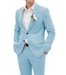 Terno Masculino Casual de Linho Slim Fit. Combine estilo e conforto com este traje elegante e fresco, perfeito para diversas ocasiões e um visual impecável. — foto 7