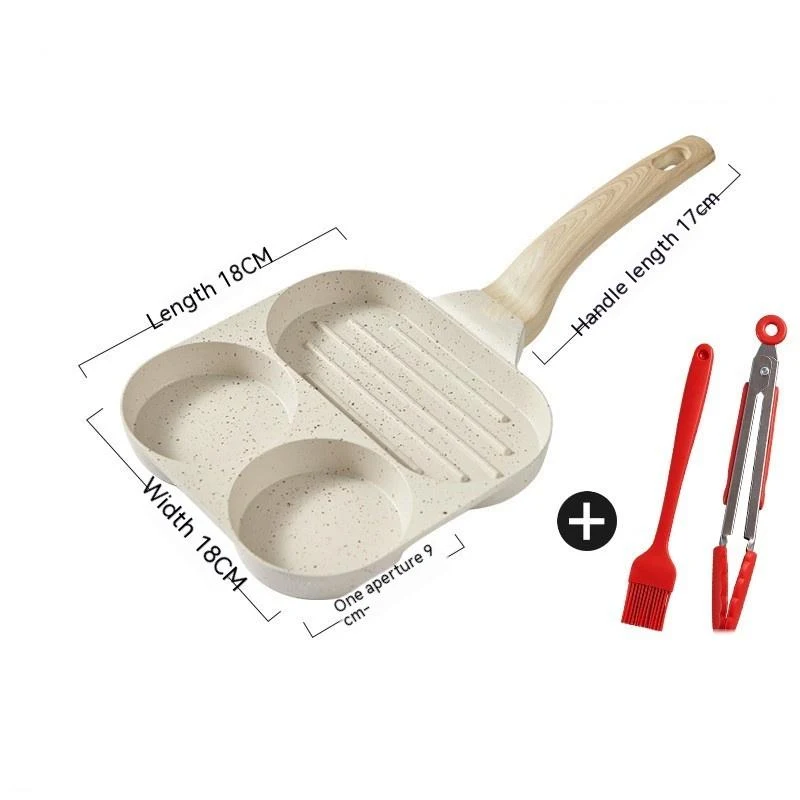 Title 5, Household Frying Pan Breakfast Pot Non-Stick. C...