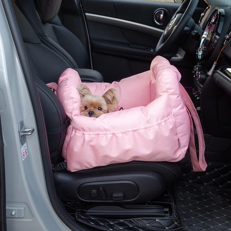 Multifunctional Hand-Carrying Pet Cart with Safety Seat, Nest, and Convenient Transport for your furry friend. — photo 11