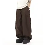 American Vintage Crumpled Multi-pocket Loose Cargo Pants offer relaxed comfort and practicality, perfect for everyday we — photo 12