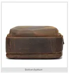 Retro Leren Schoudertas met Grote Capaciteit. Ruim en stijlvol, ideaal voor dagelijks gebruik en biedt voldoende opbergruimte. — foto 1