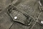 Men's Ripped Denim Short Jacket, a versatile wardrobe staple. Offers a casual and stylish look, comfortable for everyday — photo 15
