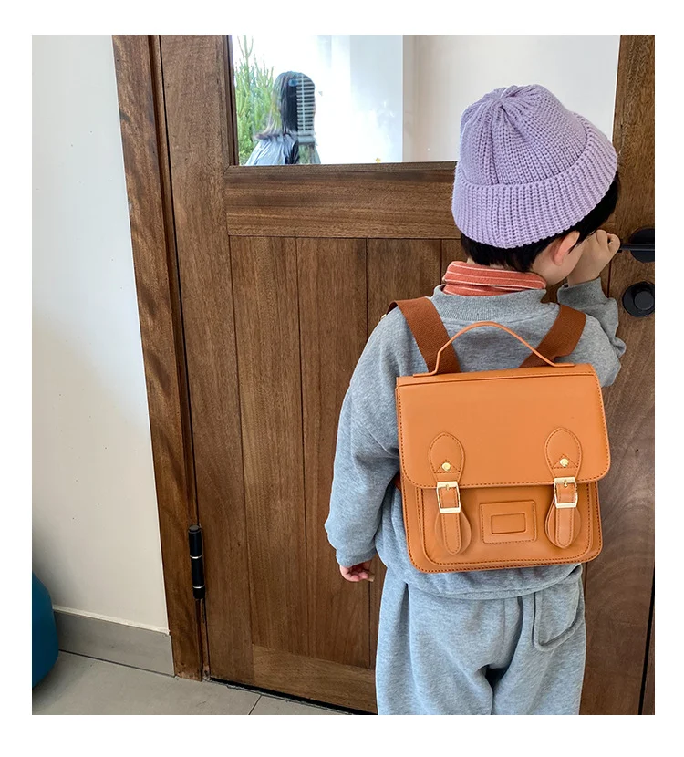 Britse preppy stijl kinderschooltas — foto 1