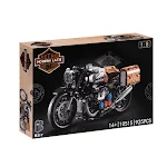 Blocos de Montar de Motocicleta Puzzle Montado Partículas Pequenas Brinquedo educativo para crianças e adultos Monte sua própria moto! — foto 17