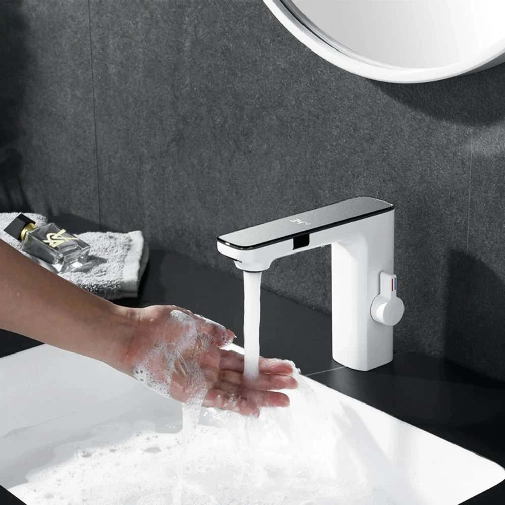 Title 3, Intelligent Double Induction Water Basin Faucet...