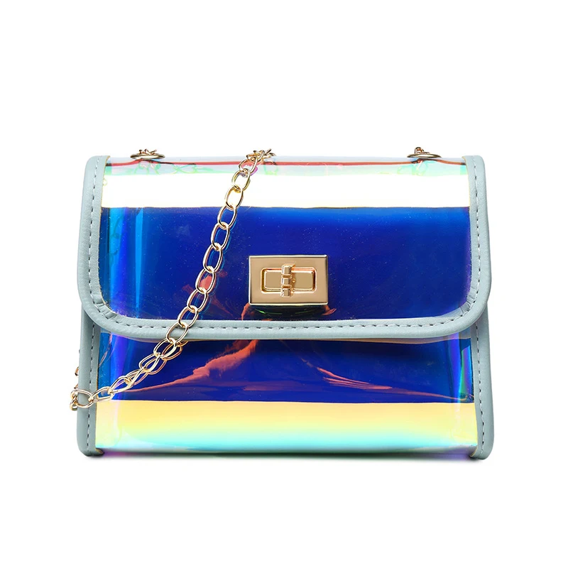 Bolsa feminina a laser quadrada de ombro Design moderno e elegante. Perfeita para mulheres que buscam praticidade e estilo, ideal para uso diário. — foto 4