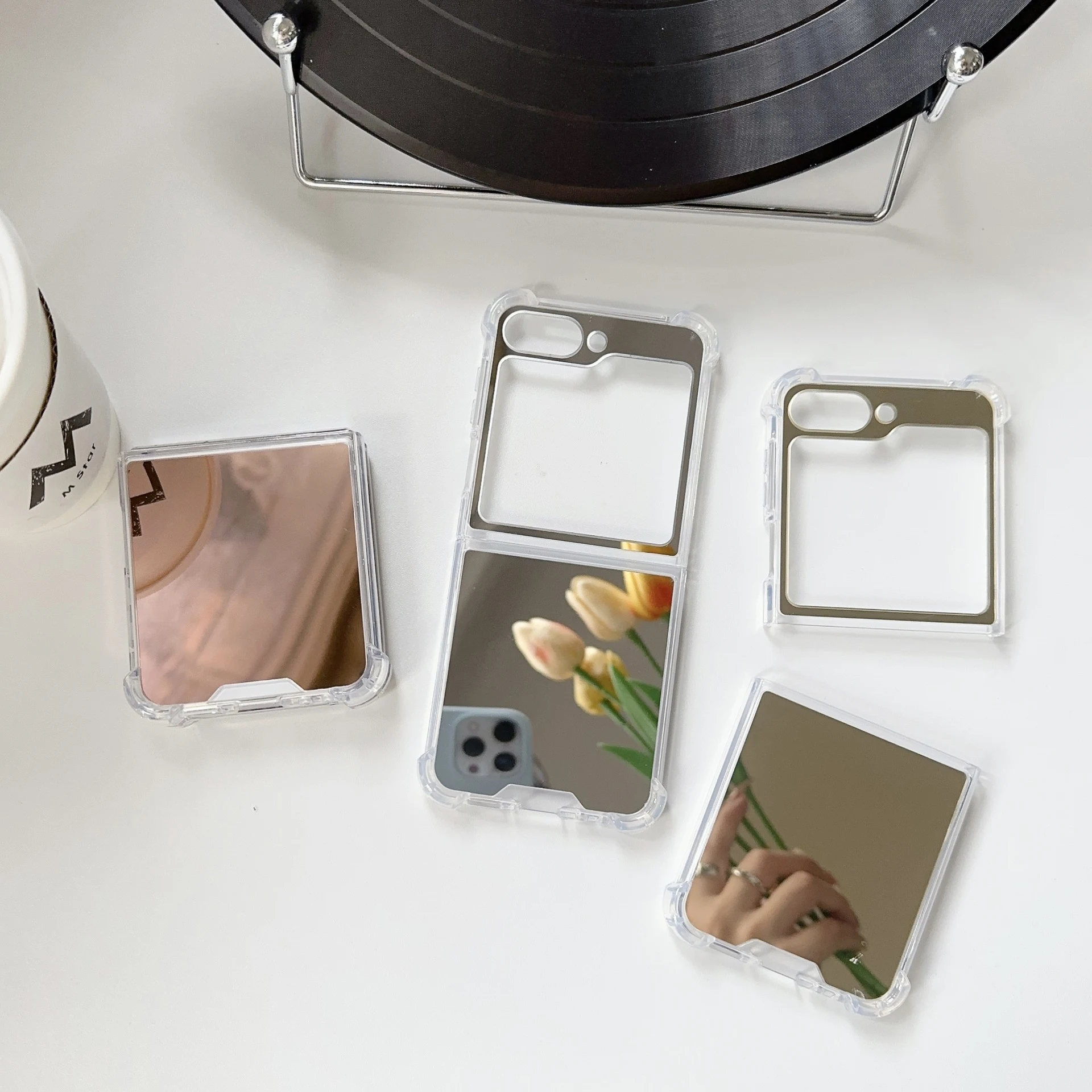 Title 13, Transparent Foldable Screen Mirror Drop-resista...