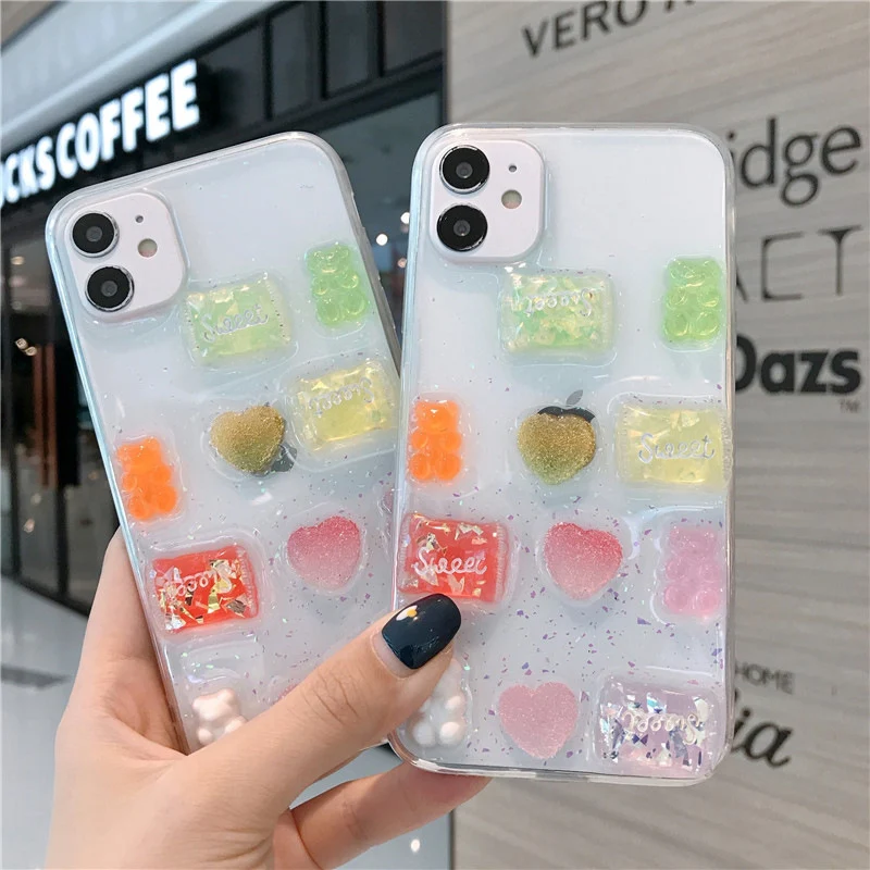 Title 6, Mobile Phone Glue Candy Transparent Case offers...