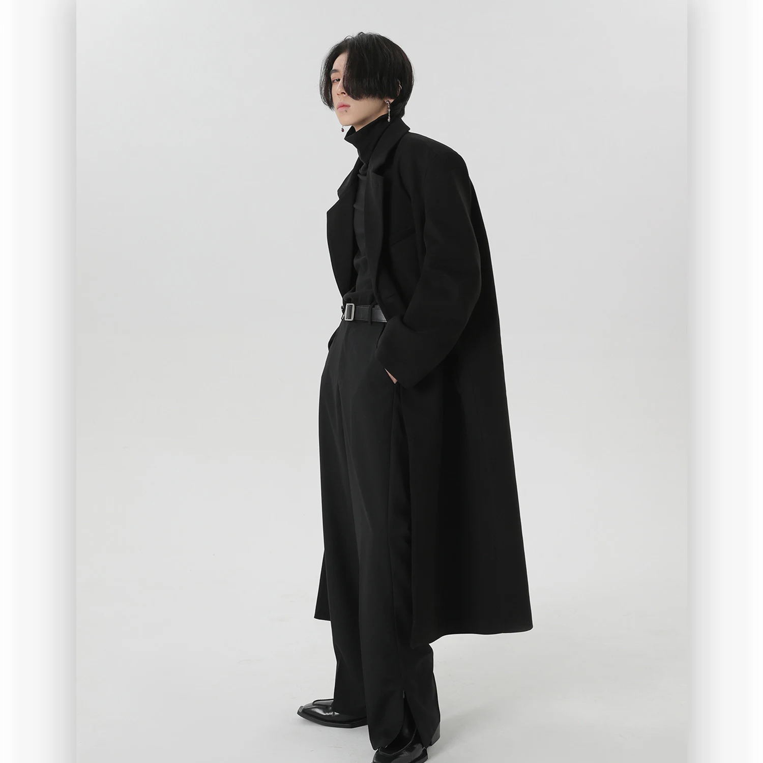 Title 4, Korean Style Long Woolen Coat Winter, stay warm...