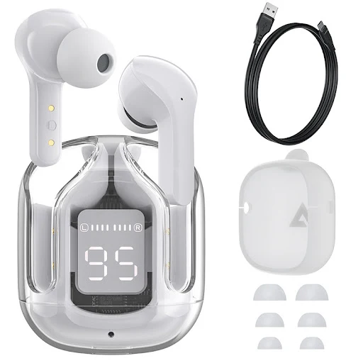 Title 4, LED Power Digital Display Mini Wireless Bluetoo...