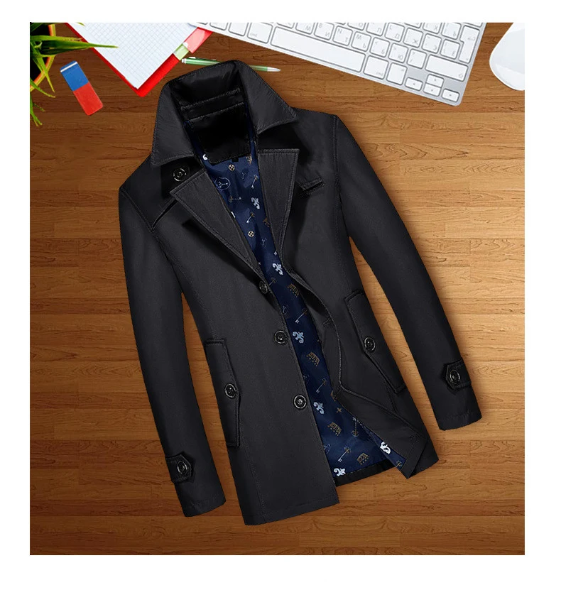 Title 7, Korean Slim Fit Large Youth Mens Thin Jacket, ...