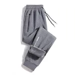 Men's Trousers Plus Fleece Thickened Casual Straight Leg Pants. Stay warm and comfortable with these durable, versatile — photo 8