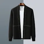 Men's New Wool Cardigan Coat offers warmth and style. Perfect for layering, providing comfort and a sophisticated look f — photo 7