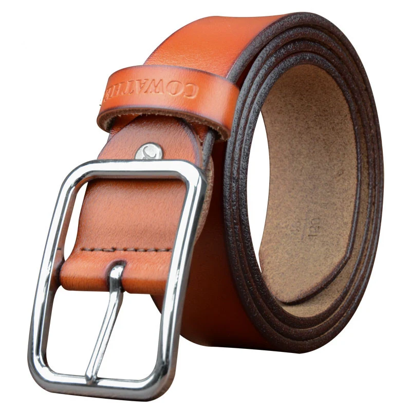 Title 1, Mens leather business belt