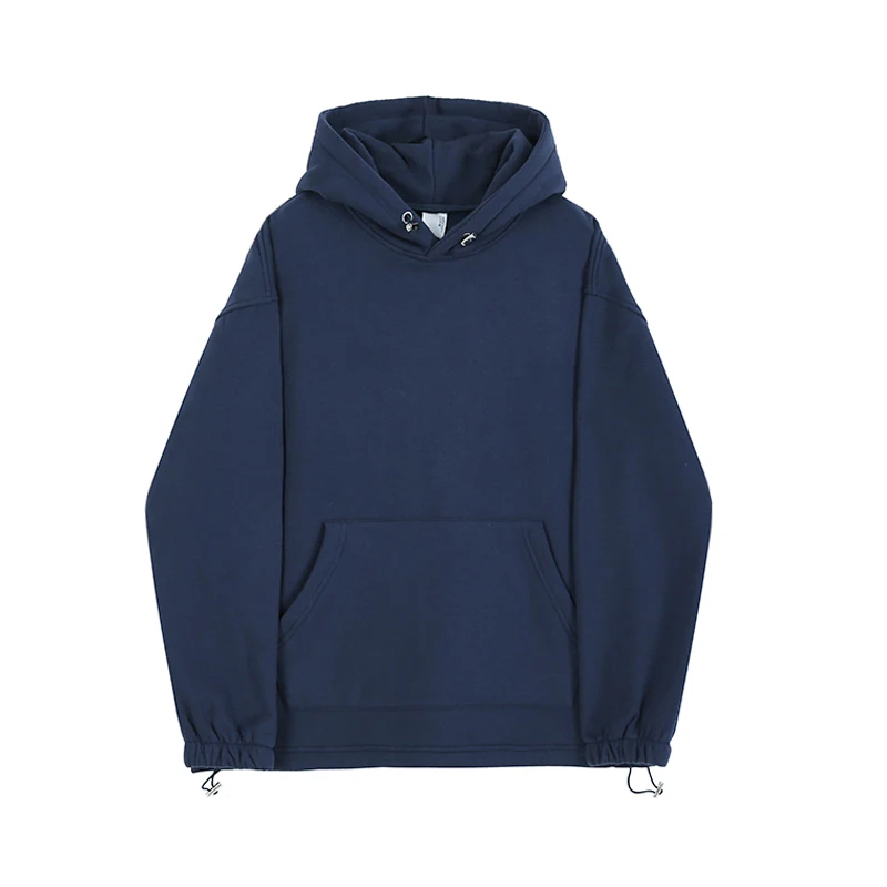 Men's Plush Sweater Hooded Korean Loose Hat, offering warmth and comfort, perfect for casual wear and relaxed style. — photo 5
