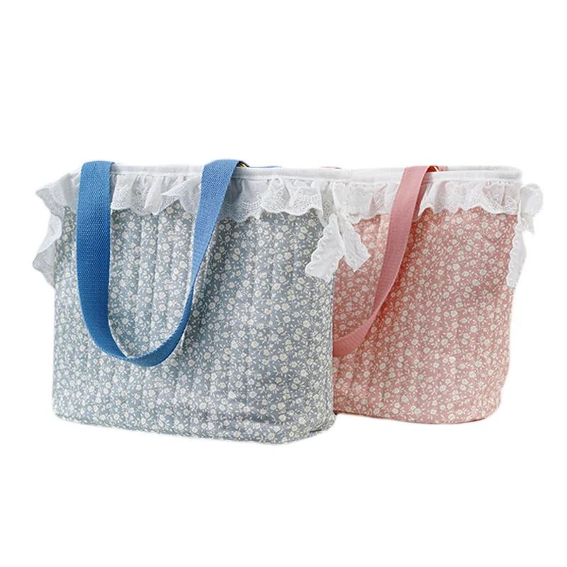 Bolsa para pets azul, estilo xícara de chá, portátil e simples. Transporte seu pet com praticidade e facilidade. Leve e fácil de usar. — foto 3