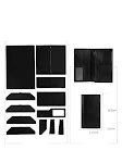 DIY El Yapımı Deri Erkek Uzun Cüzdan, dayanıklı ve şık. Kişiselleştirilebilir tasarım, bol miktarda alan sunar ve günlük kullanım için idealdir. — Fotoğraf 1