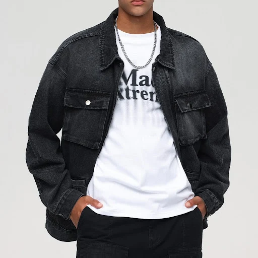 Title 3, Mens Retro American Workwear Top Durable Comfo...
