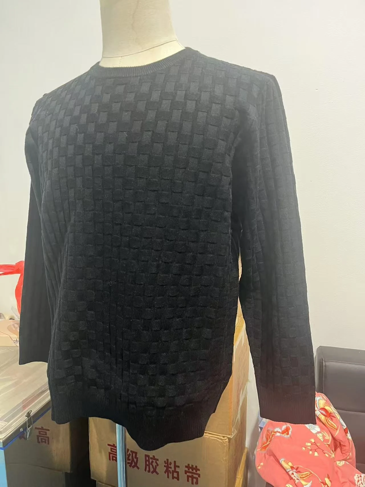 Title 21, Mens Round Neck Pullover Long Sleeve V-neck Sw...